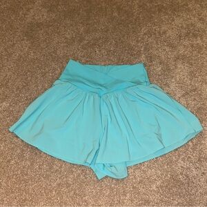OFFLINE By Aerie Real Me Crossover Flowy Short | Color: Blue | Size: M